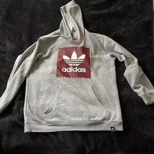 Men’s large grey Addidas Hoodie